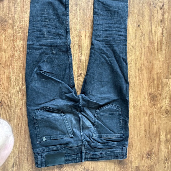 Zara ripped denim - black - skinny/slim jean - Picture 9 of 10